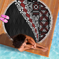 Tonga Ngatu Art Tattoo Polynesian Beach Blanket LT03 - Polynesian Pride