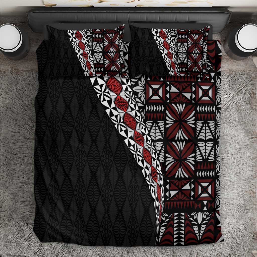 Tonga Ngatu Art Tattoo Polynesian Bedding Set