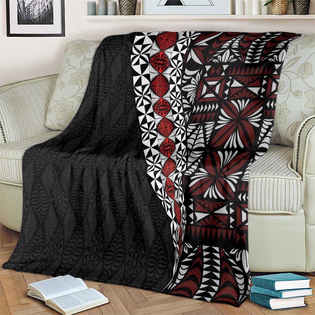 Tonga Ngatu Art Tattoo Polynesian Blanket LT03 - Polynesian Pride
