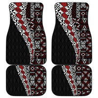 Tonga Ngatu Art Tattoo Polynesian Car Mats LT03 - Polynesian Pride