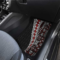 Tonga Ngatu Art Tattoo Polynesian Car Mats LT03 - Polynesian Pride