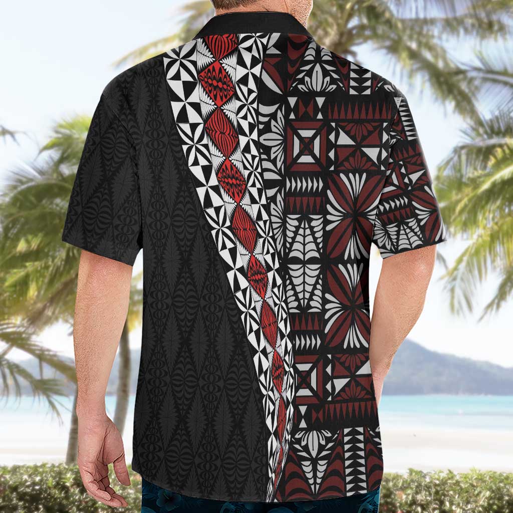 Tonga Ngatu Art Tattoo Polynesian Hawaiian Shirt LT03 - Polynesian Pride