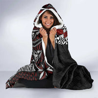 Tonga Ngatu Art Tattoo Polynesian Hooded Blanket LT03 - Polynesian Pride