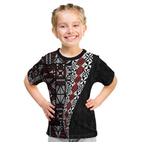 Tonga Ngatu Art Tattoo Polynesian Kid T Shirt
