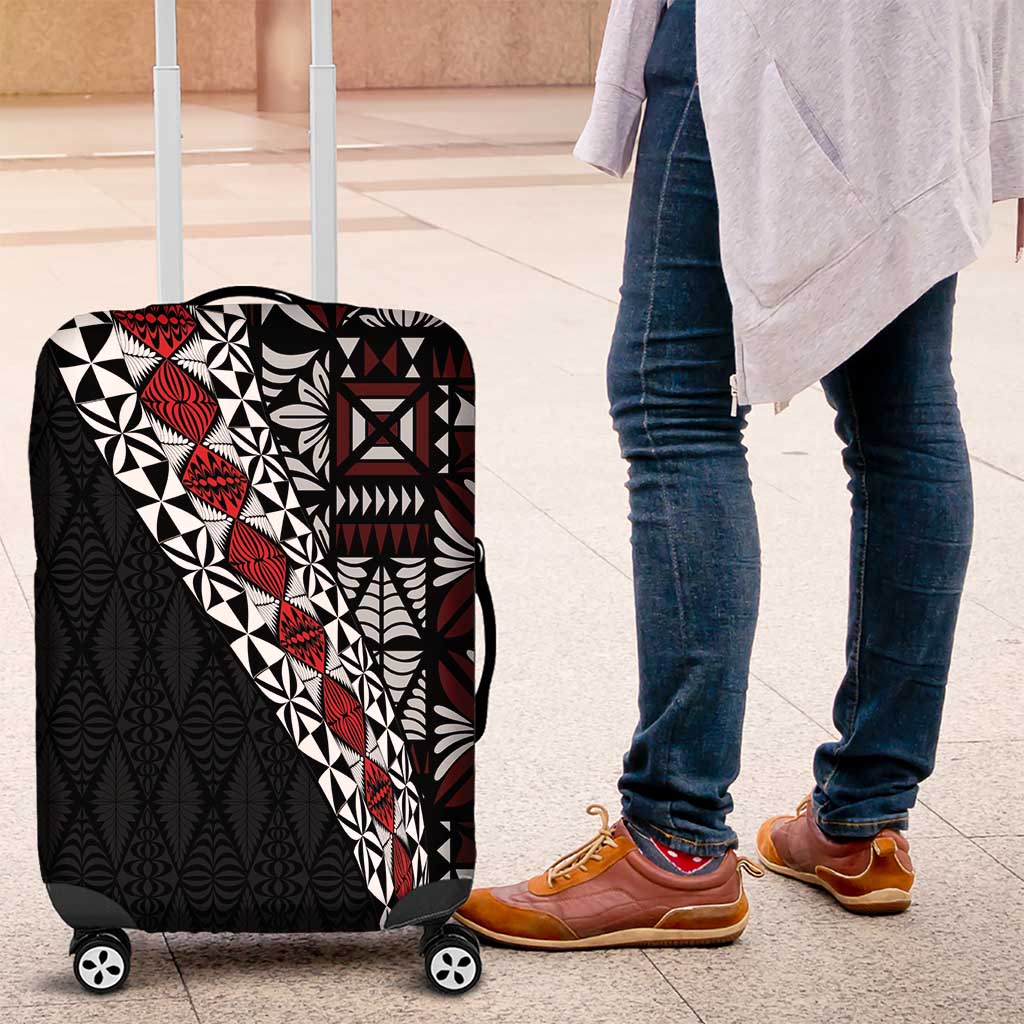 Tonga Ngatu Art Tattoo Polynesian Luggage Cover