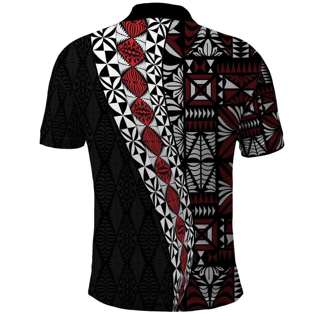Tonga Ngatu Art Tattoo Polynesian Polo Shirt