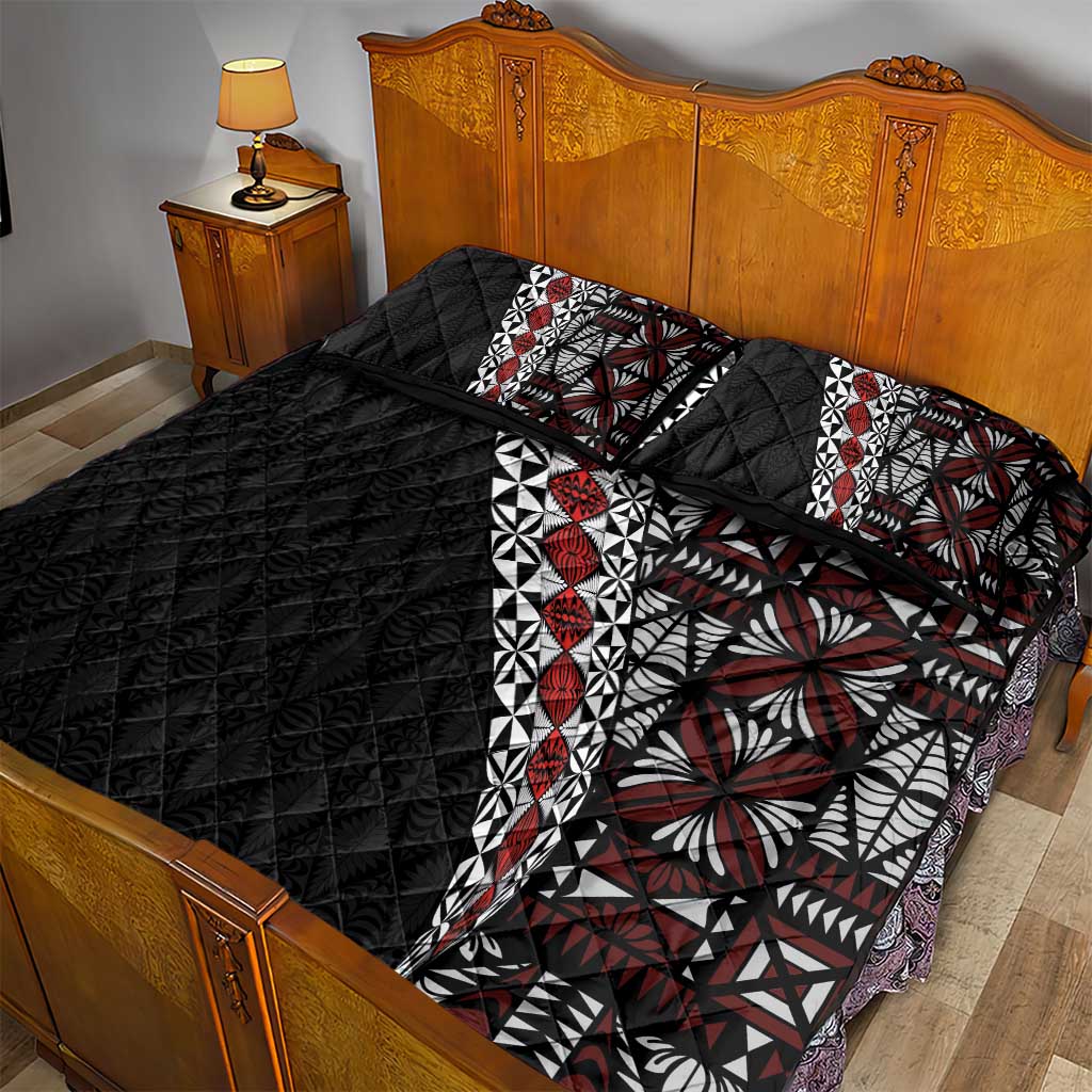 Tonga Ngatu Art Tattoo Polynesian Quilt Bed Set