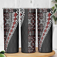 Tonga Ngatu Art Tattoo Polynesian Skinny Tumbler