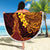 Hawaii Volcano Beach Blanket Polynesian and Kakau Pattern