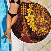 Hawaii Volcano Beach Blanket Polynesian and Kakau Pattern LT03 - Polynesian Pride