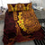 Hawaii Volcano Bedding Set Polynesian and Kakau Pattern