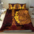 Hawaii Volcano Bedding Set Polynesian and Kakau Pattern