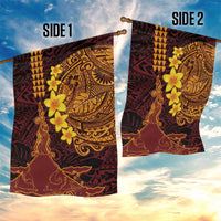 Hawaii Volcano Garden Flag Polynesian and Kakau Pattern LT03 - Polynesian Pride