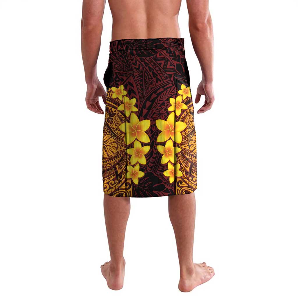 Hawaii Volcano Lavalava Polynesian and Kakau Pattern
