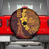 Hawaii Volcano Spare Tire Cover Polynesian and Kakau Pattern LT03 - Polynesian Pride