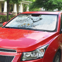 Fijian Traditional Culture Auto Sun Shade Tapa Tribal Tattoos - Polynesian Pride