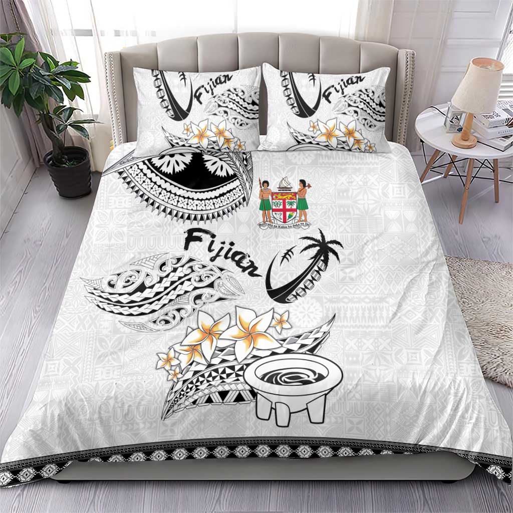 Fijian Traditional Culture Bedding Set Tapa Tribal Tattoos - Polynesian Pride