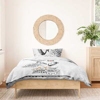 Fijian Traditional Culture Bedding Set Tapa Tribal Tattoos - Polynesian Pride