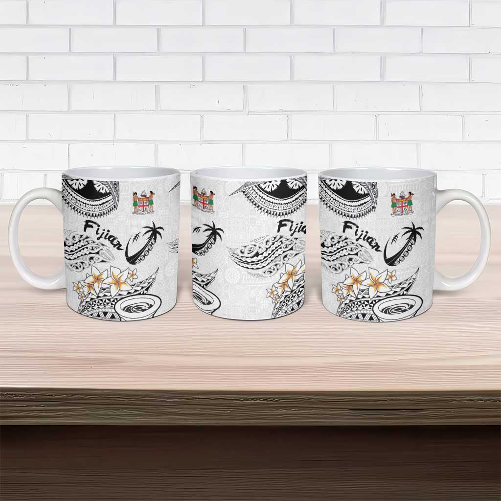 Fijian Traditional Culture Ceramic Mug Tapa Tribal Tattoos - Polynesian Pride