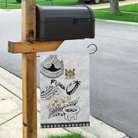 Fijian Traditional Culture Garden Flag Tapa Tribal Tattoos - Polynesian Pride