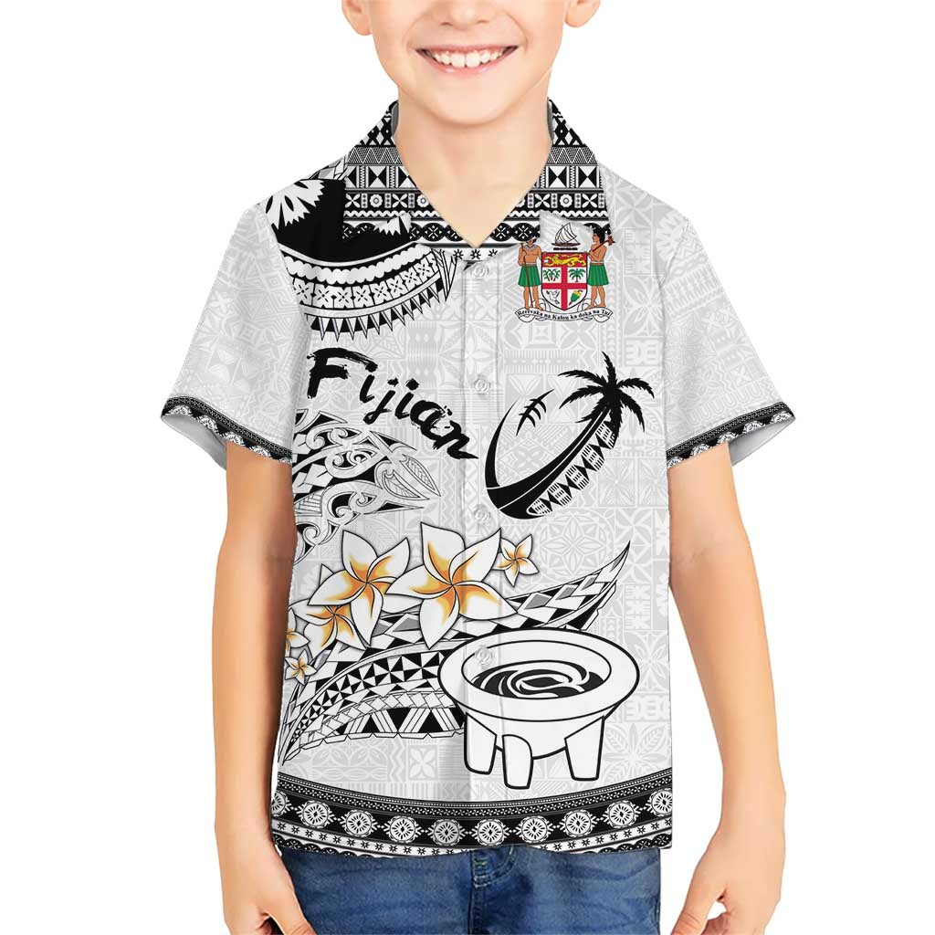 Fijian Traditional Culture Kid Hawaiian Shirt Tapa Tribal Tattoos - Polynesian Pride