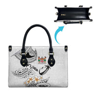 Fijian Traditional Culture Leather Bag Tapa Tribal Tattoos - Polynesian Pride