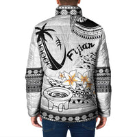 Fijian Traditional Culture Padded Jacket Tapa Tribal Tattoos - Polynesian Pride