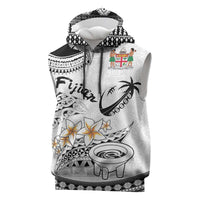 Fijian Traditional Culture Sleeveless Hoodie Tapa Tribal Tattoos - Polynesian Pride