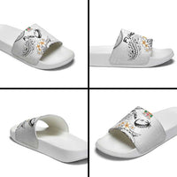 Fijian Traditional Culture Slide Sandals Tapa Tribal Tattoos - Polynesian Pride