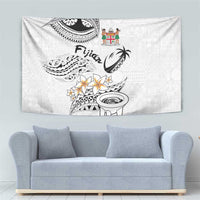 Fijian Traditional Culture Tapestry Tapa Tribal Tattoos - Polynesian Pride