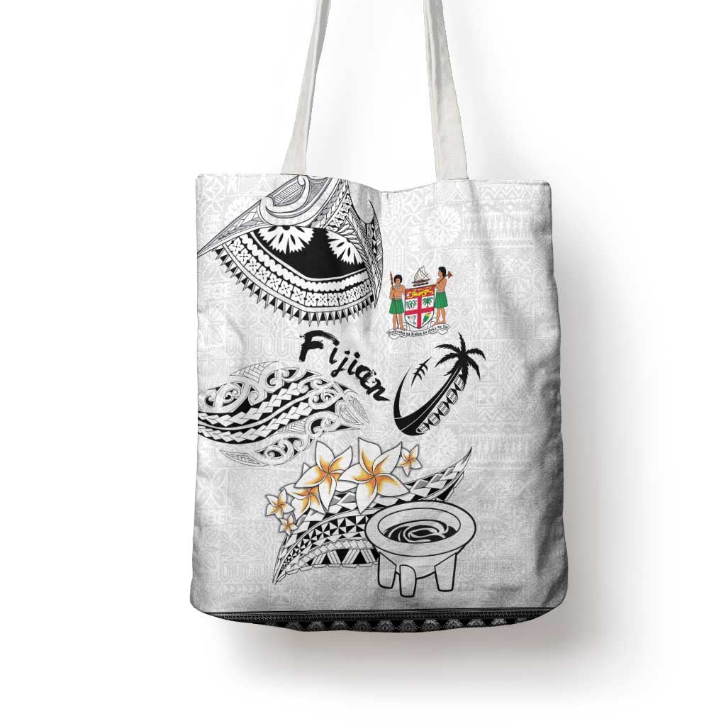 Fijian Traditional Culture Tote Bag Tapa Tribal Tattoos - Polynesian Pride