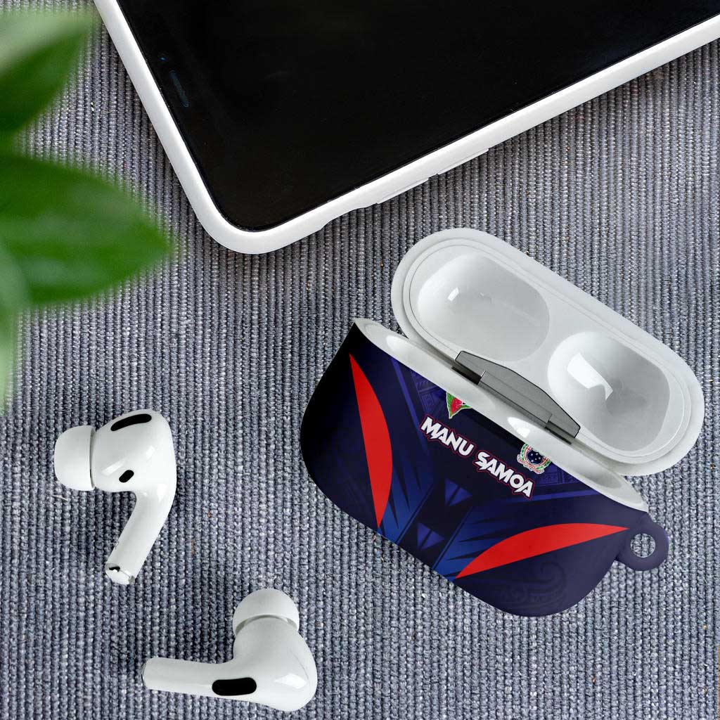 Rugby Samoa AirPods Case Siva Tau Spirit Sporty Vibes LT03 - Polynesian Pride