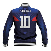 Custom Rugby Samoa Baseball Jacket Siva Tau Spirit Sporty Vibes LT03 - Polynesian Pride