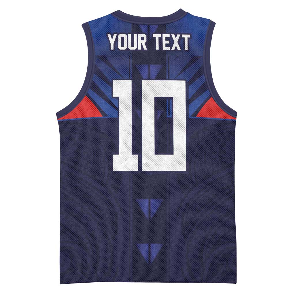 Custom Rugby Samoa Basketball Jersey Siva Tau Spirit Sporty Vibes LT03 - Polynesian Pride