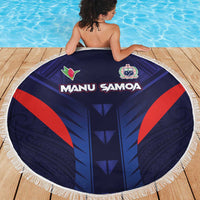 Rugby Samoa Beach Blanket Siva Tau Spirit Sporty Vibes LT03 - Polynesian Pride