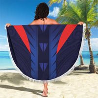 Rugby Samoa Beach Blanket Siva Tau Spirit Sporty Vibes LT03 - Polynesian Pride