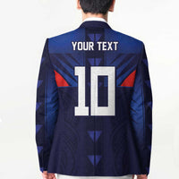 Custom Rugby Samoa Blazer Siva Tau Spirit Sporty Vibes - Polynesian Pride