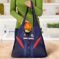 Rugby Samoa Grocery Bag Siva Tau Spirit Sporty Vibes LT03 - Polynesian Pride