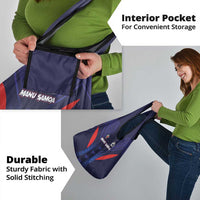 Rugby Samoa Grocery Bag Siva Tau Spirit Sporty Vibes LT03 - Polynesian Pride