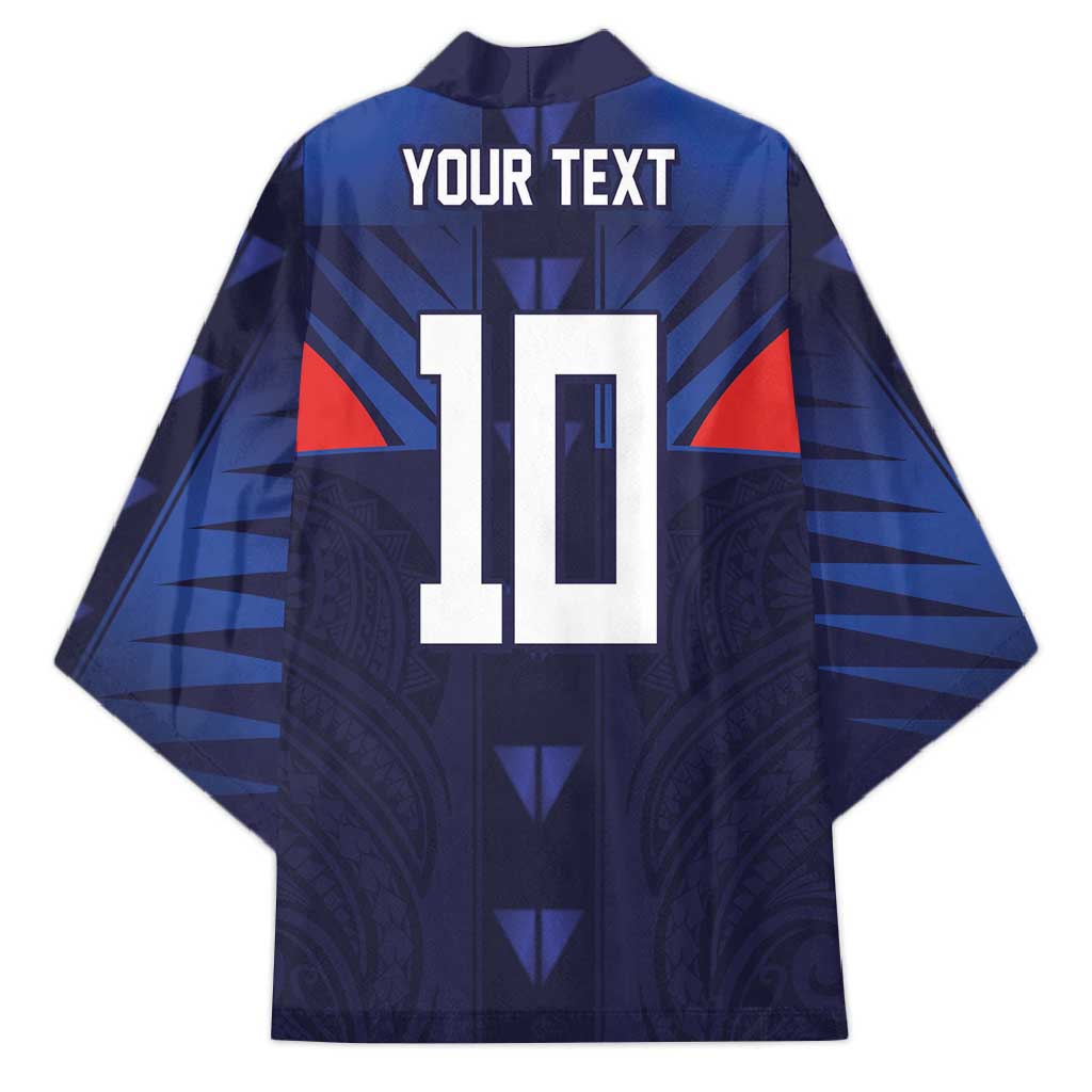 Custom Rugby Samoa Kimono Siva Tau Spirit Sporty Vibes LT03 - Polynesian Pride