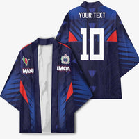 Custom Rugby Samoa Kimono Siva Tau Spirit Sporty Vibes LT03 - Polynesian Pride