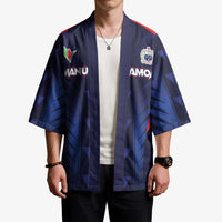 Custom Rugby Samoa Kimono Siva Tau Spirit Sporty Vibes LT03 - Polynesian Pride
