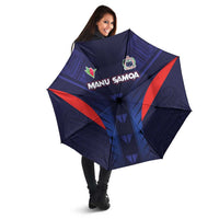 Rugby Samoa Umbrella Siva Tau Spirit Sporty Vibes - Polynesian Pride