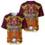 PNG Port Moresby Vipers Rugby Baseball Jersey Fire Vipers Mix PNG Bird Polynesian Tattoo LT03 - Polynesian Pride