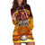 PNG Port Moresby Vipers Rugby Hoodie Dress Fire Vipers Mix PNG Bird Polynesian Tattoo LT03 Yellow - Polynesian Pride