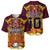 Custom PNG Port Moresby Vipers Rugby Baseball Jersey Fire Vipers Mix PNG Bird Polynesian Tattoo LT03 - Polynesian Pride