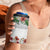 Hawaiian Tropical Flowers and Tribal Polynesian Tattoo 4 in 1 Can Cooler Tumbler White Color