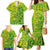 Cook Islands Vaa Polynesian Art Tattoo Family Matching Mermaid Dress and Hawaiian Shirt National Color