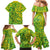 Cook Islands Vaa Polynesian Art Tattoo Family Matching Mermaid Dress and Hawaiian Shirt National Color