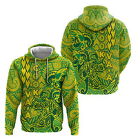 Cook Islands Vaa Polynesian Art Tattoo Hoodie National Color